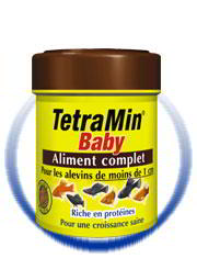 aliments pour alevins tetra min baby