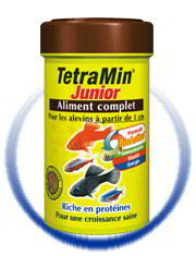 aliments pour alevins tetra junior