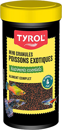 Tyrol - Mini-Granulés pour Poissons